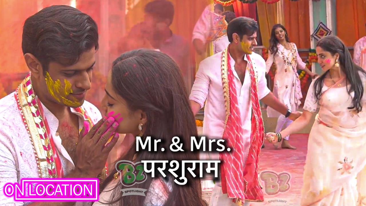 Mr & Mrs Parshuram | Shalini और परशुराम ने जमकर की मस्ती! | On Location | Star Plus 