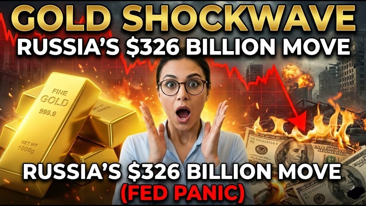 Russia's $326BILLION Gold Shock:The Dollar's "End Game"Has Begun?