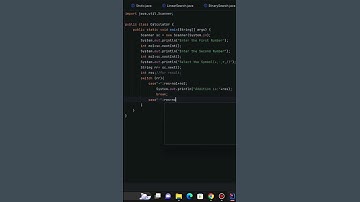 Java Program to Make a Simple Calculator Using switch...case🔥🎯
