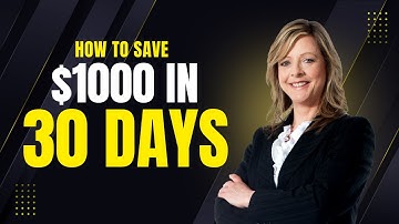Save $1,000 in 30 Days | Easy Beginner Savings Challenge 2025
