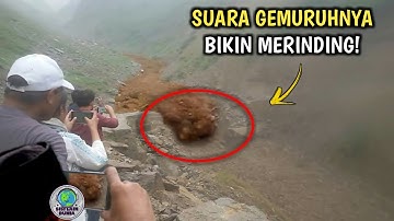 Ngeri..Terekam Kamera Warga! Detik² Munculnya Fenomena Alam Mengerikan Dari Puncak Bukit