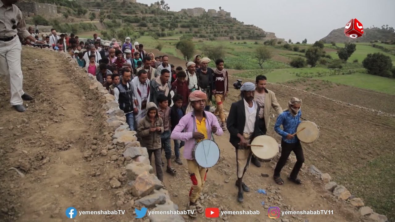 موكب الخال في الاعراس التقليدية بقرى تعز ... الخال والد | تراثنا