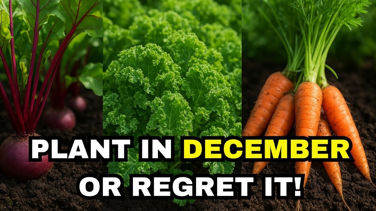 20 Most Productive Crops You Must Plant in December Before it's Too Late