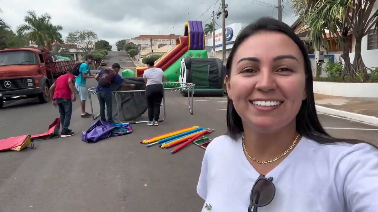 MONTANDO 7 EVENTOS EM 1 | VIAJANDO COM ALUGUEL DE BRINQUEDOS