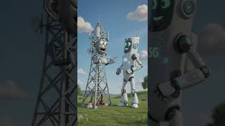 4G Tower vs 5 Tower me bahas #trending #entertainment #fun bytes yt #fun #viral