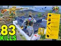 83 Kills🔥 IN 20 MINUTES NEW HARDEST GAMEPLAY 🥵 Pubg mobile-Bgmi