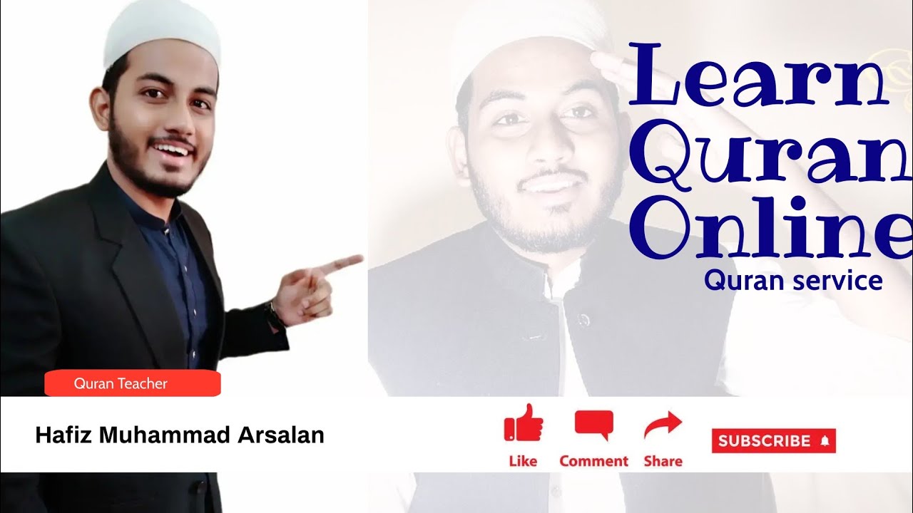 Learn Quran with proper tajweed Khairukum man ta'allamal Qur'aana