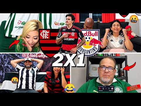 REAÇÕES DOS RIVAIS REVOLTADOS SECANDO O MENGÃO | FLAMENGO 2 X 1 BRAGANTINO | MENGÃO LÍDER