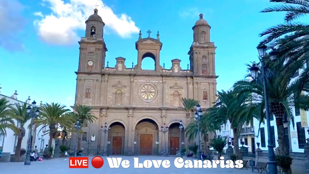 Гран-Канария Live 🔴 Сегодня от Лас-Пальмас-Вегеты до Трианы