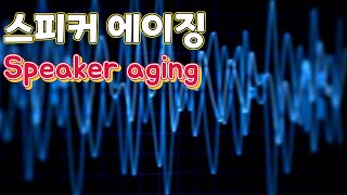스피커 에이징 이걸로 종결!! | 스피커 에이징 음원 | speaker aging