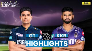 GT VS KKR Highlights: Kolkata Knight Riders Seal Top 2 Spot, GT Eliminated From Playoffs | IPL 2024