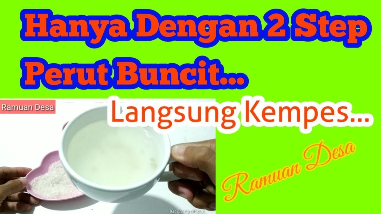 Dengan 2 Step Lemak Perut Hilang, Perut Buncit Langsung Kempes Alami 2