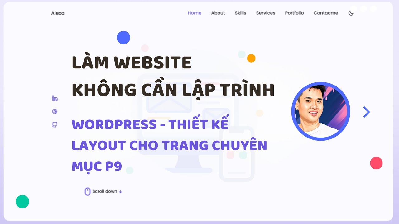 Làm website không cần lập trình - P9 | Thiết kế layout cho trang chuyên mục