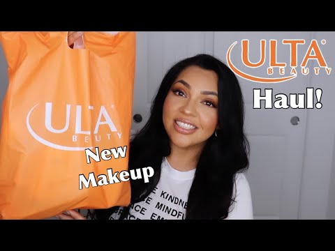 ULTA HAUL! NEW MAKEUP! Drugstore makeup + High end makeup