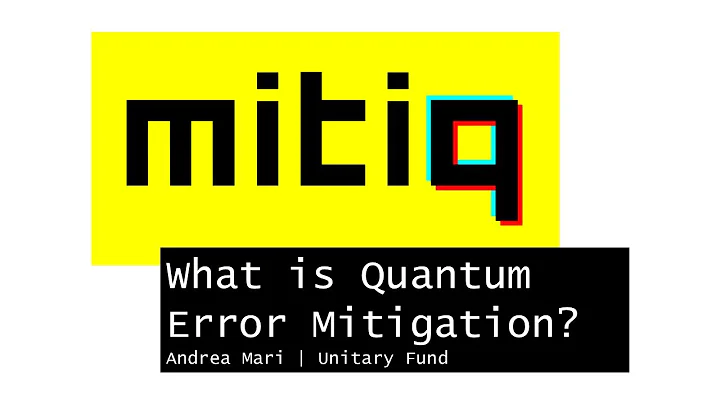 What is quantum error mitigation? | Quantum Software Clips