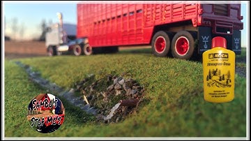 My first (cheap) static grass applicator| Mini Display #1|