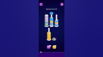 Nut Sort Speical Level 12 Walkthrough #nutsort #nutsortwalthrough #nutsortsolution