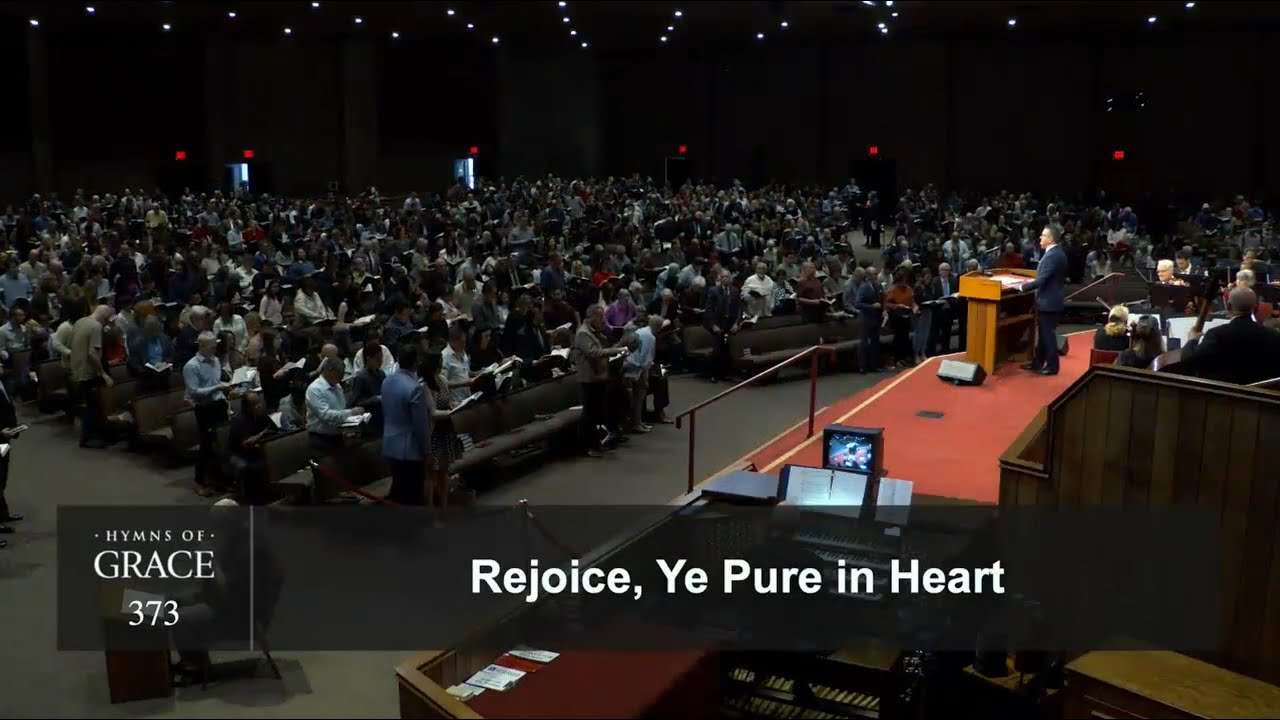 Rejoice Ye Pure In Heart (Hymn 373) | Grace Community Church ...