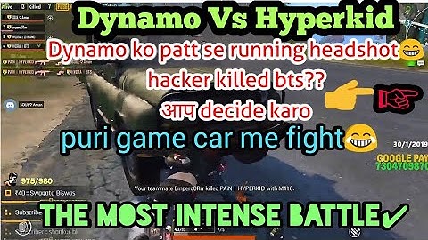 DYNAMO Vs Hyperkid||Hacker killed Dynamo??you decide||whole game car fight #jbgamer #dynamogaming
