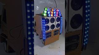 @JHASTECHNICALDj Speaker Loding With Mini Truck | Cardboard Dj Gadi Meking | Dj Light #shorts