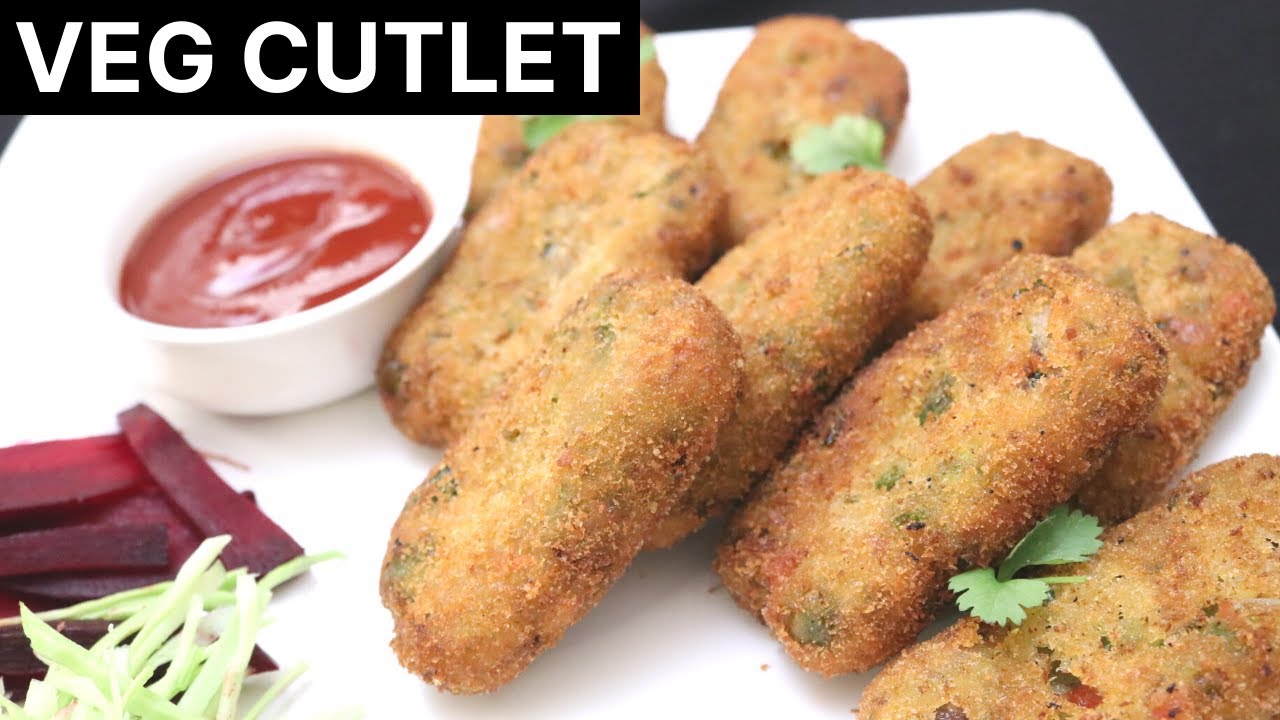 Veg Cutlet Recipe | quick crunchy vegetable cutlet snack breakfast | By Arti Dara | Chilli & Chai By Arti Dara