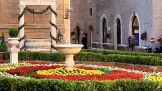 Pienza la Città dei Fiori  Val d'Orcia - Tuscany Italy