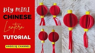 🏮✨ DIY Easy Mini Chinese Lantern Tutorial! 🖍️🎨#chineselantern #lunarnewyear