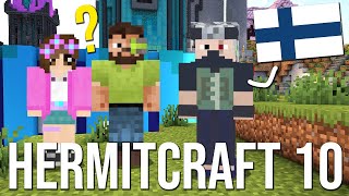 Etho tries to speak... FINNISH lol   Hermitcraft 10 Behind The Scenes