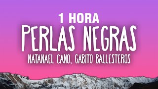 [1 HORA] Natanael Cano, Gabito Ballesteros - Perlas Negras (Letra/Lyrics)