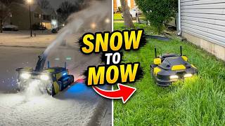 I Never Have to Mow or Shovel Again! Yarbo Modular Robot Review