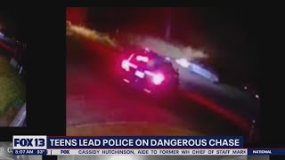 Teens lead police on dangerous chase | FOX 13 Seattle