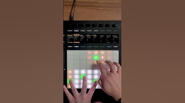 Expressive control on @Ableton Push 3