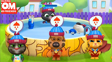 My Talking Tom Friends Update New  #59 (Android,iOS) Gameplay By (Outfit7) - HD