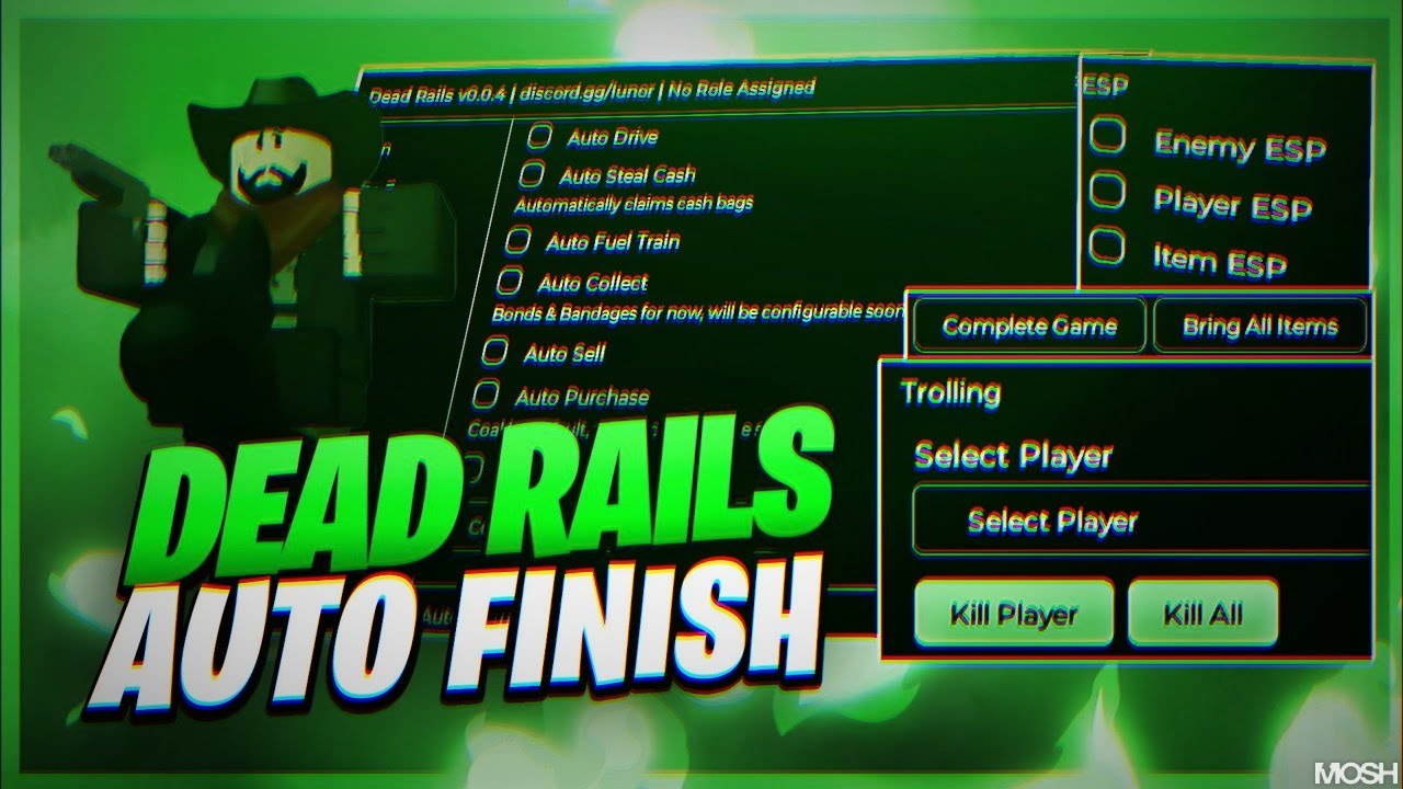 [ALPHA] ROBLOX DEAD RAILS SCRIPT AUTO FARM & BRING ALL ITEMS PASTEBIN ...