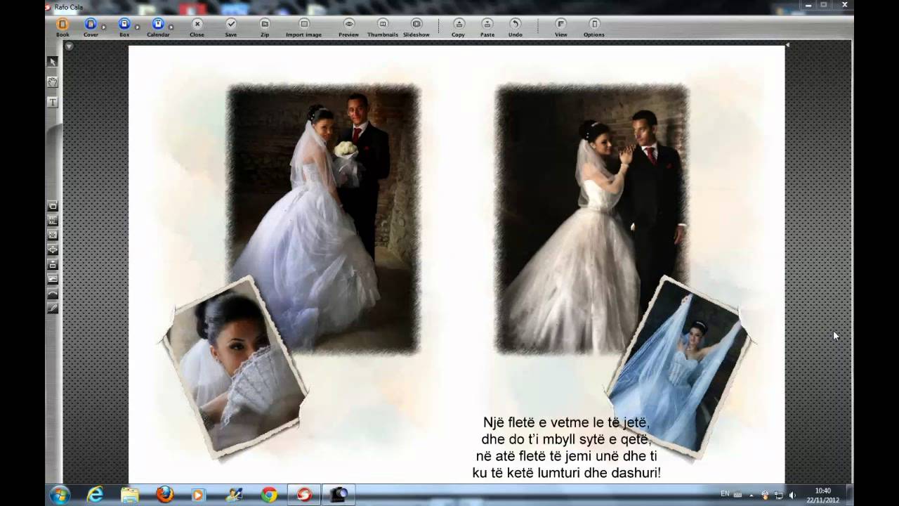 Italian hand made album