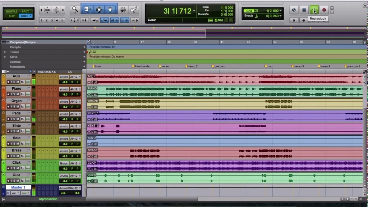 Multitrack Fiesta hay en el corazón Danilo Montero - YouTube