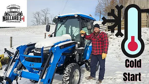 WATCH THIS! 10°F Cold Start On The LS MT232