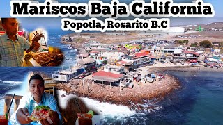 MARISCOS 🦀 POPOTLA, Rosarito Baja California🇲🇽 | Isa Alejo Oficial by Isa Alejo Oficial 1,726 views 6 months ago 8 minutes, 25 seconds