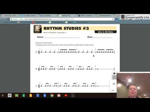 Counting Eighth Note Practice