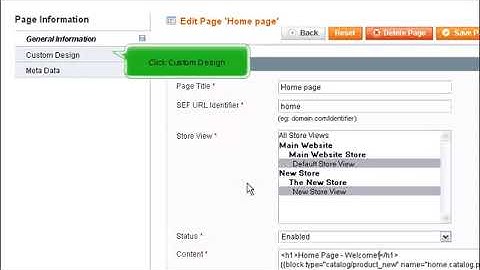 How to use the CMS in Magento Commerce
