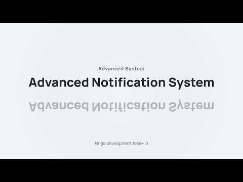 Custom FiveM Notification System with Panel & SFX | [$10] | ESX/QB