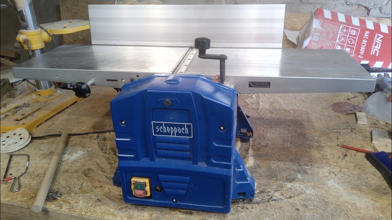 Scheppach HMS 1080. Na co zwrócić uwagę kupując grubościówke.