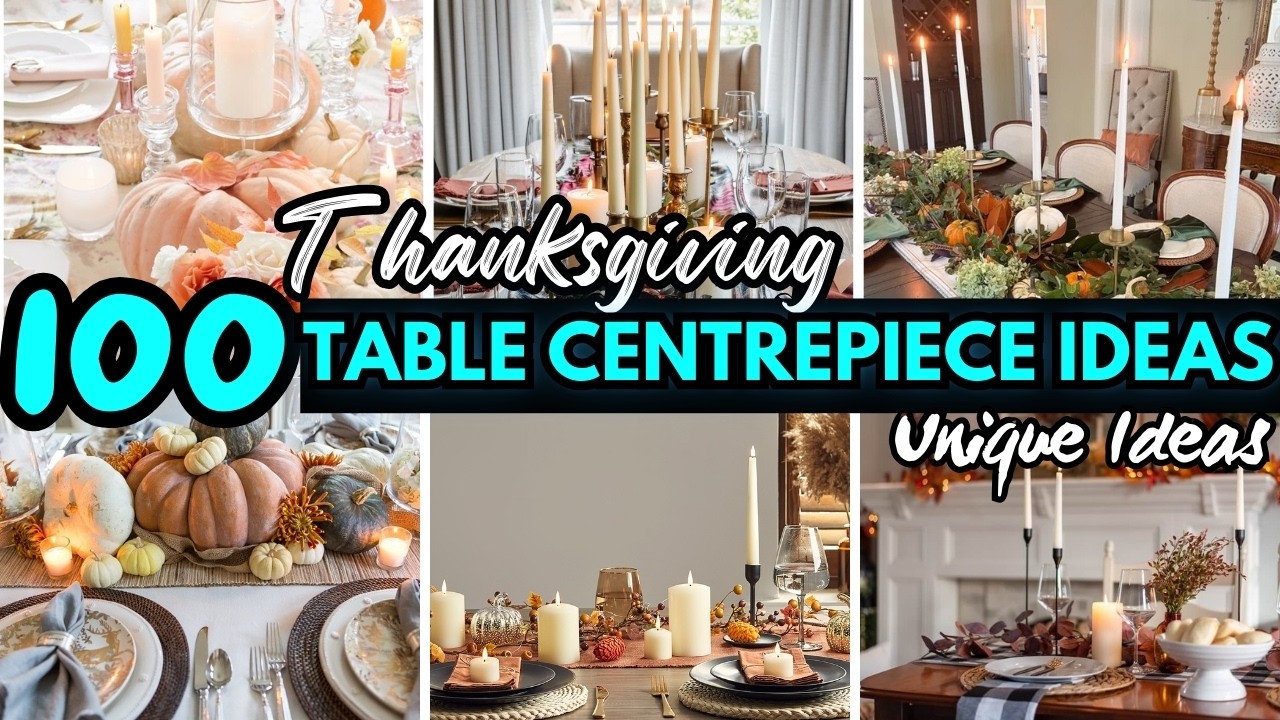 Our Favorite DIY Thanksgiving Centerpiece Ideas for a Stunning Tablescape
