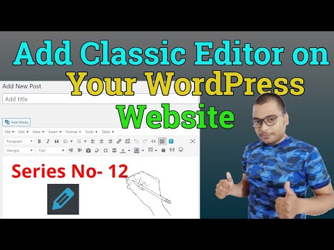 WordPress Advance Classic Editor Plugin | TinyMCE editor tutorial in Hindi | Wordpress editor