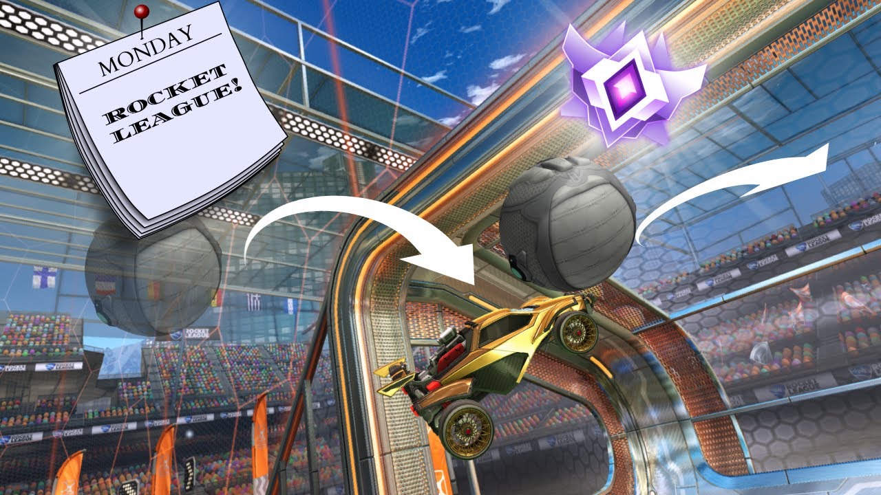 If Monday Was A Rocket League Shot  Funny Own Goals, Teasing Shots, and Whiffs In High Champ Lobbies