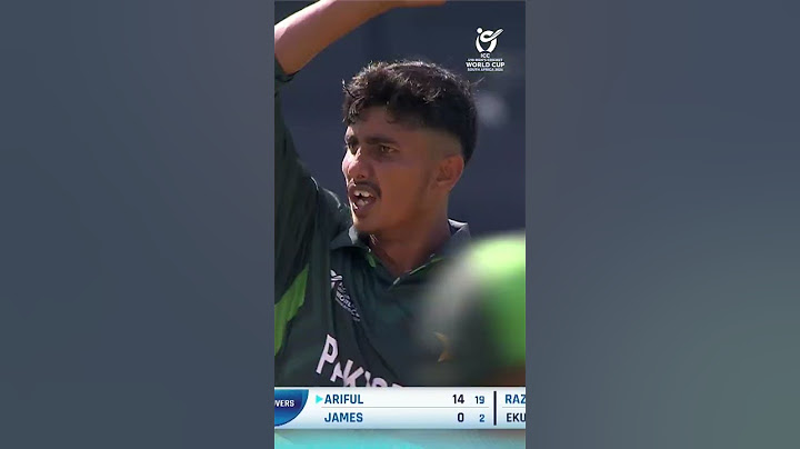 Stunners from Haroon Arshad and Shamyl Hussain has put Pakistan on top 🔝 #U19WorldCup #Cricket