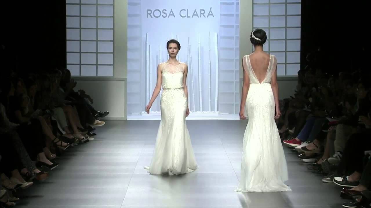 Desfile novia de Rosa Clará 2016 - Barcelona Bridal Week 2015 - YouTube
