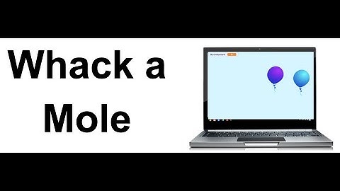 Scratch Whack A Mole Part 1