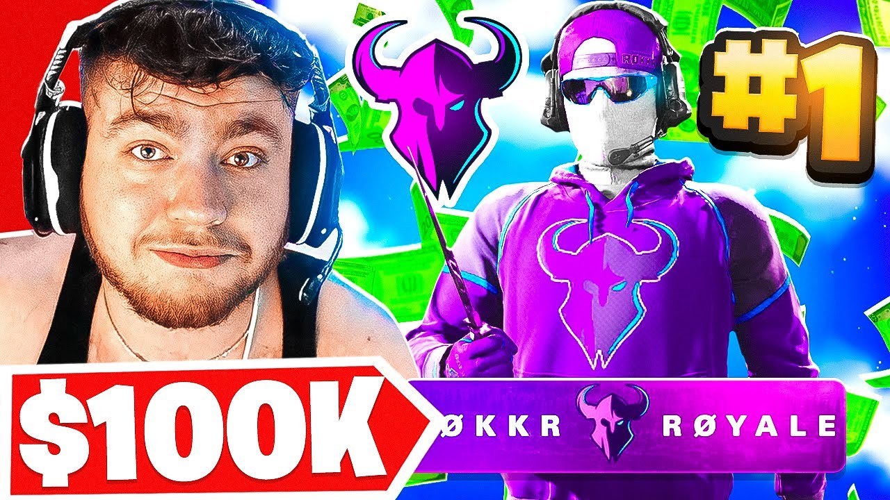 1ST PLACE in the $100,000 ROKKR ROYALE TOURNAMENT! 🏆 (CoD Warzone)