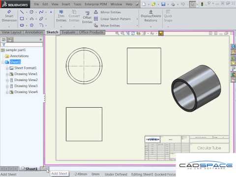 How To Setup Your SolidWorks Drawing Template